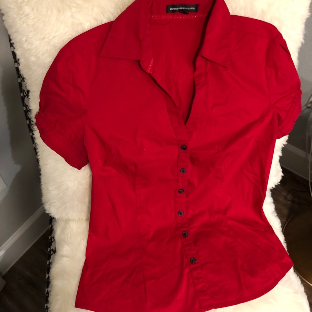 Short Sleeve Button Down